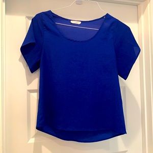 Blue blouse